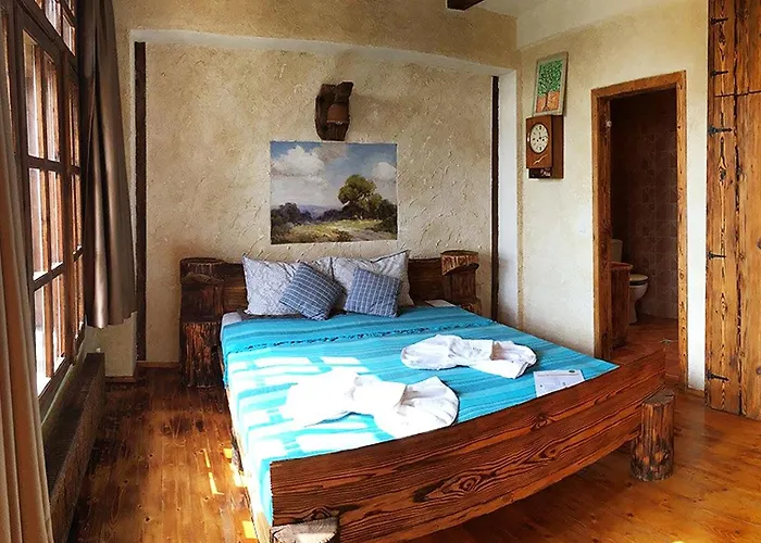 самостоятелна с изглед към планината Feriehus *