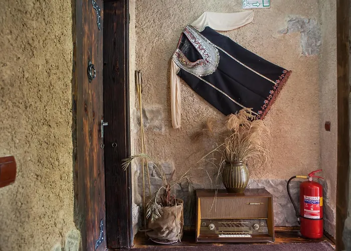 самостоятелна с изглед към планината Feriehus *