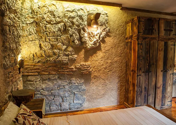 самостоятелна с изглед към планината *